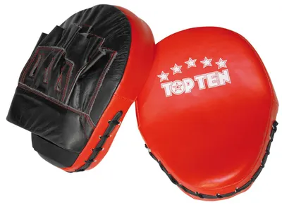 Palmare "Focus mitt" - roșu-negru - Promo