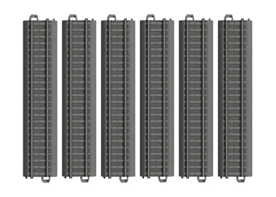 Set 6 sine tren - Straight Plastic Track
