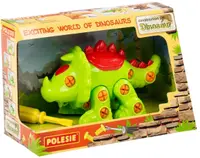 Constructor pentru copii Polesie Toys - Dinozaur triceratops