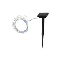 Șirag luminos solar de exterior LED Star Trading Dew Drop, 50 becuri, lungime 5 m