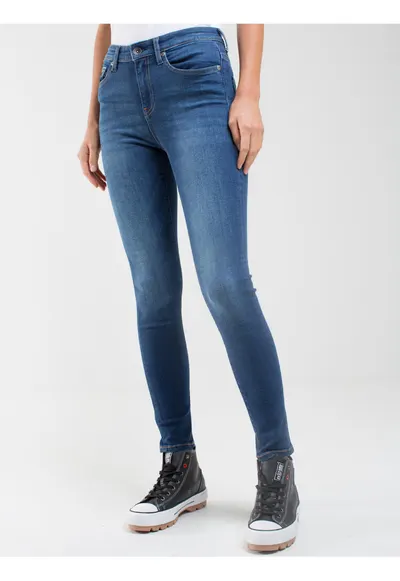 Blugi skinny cu talie inalta ARIANA 399