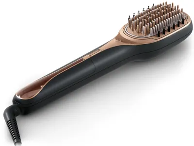 Perie electrică de par Rowenta - Hair Therapist CF9940F0, 165W, negru