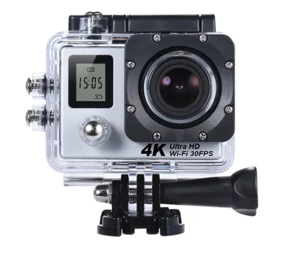 Camera video sport 4K 650 mAh negru