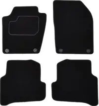 Covorase auto (set, velur, culoare negru) SKODA FABIA III dupa 2014