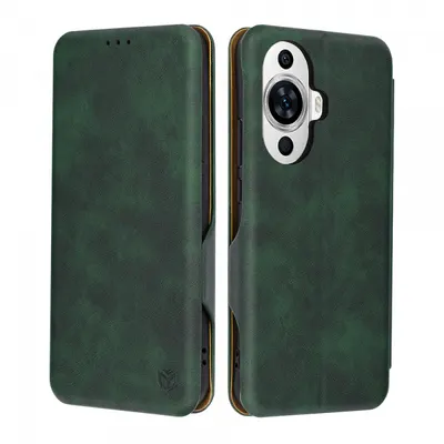 Husa pentru Huawei nova 12s / nova 11, Techsuit, Safe Wallet Plus, Verde