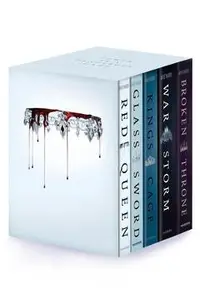 Red Queen 5-Book Paperback Box Set: Red Queen, Glass Sword, King's Cage, War Storm, Broken Throne