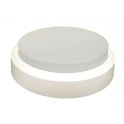 Aplica LED bat de exterior IP44 Rotunda Fi190, 12W=75W, 6400K, lumina rece