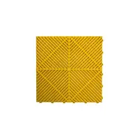 Pardoseala modulara ventilata PP 40x40x1.8cm garaj trafic intens Galben Cod: PM10003
