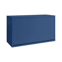 Pantofar albastru cu deschidere înclinată/suspendat 70x30x40 cm – ReCollector