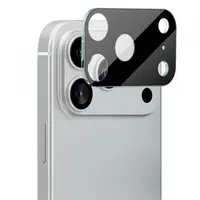 Folie de protectie Camera Spate Techsuit pentru Apple iPhone 17 Pro Max, Sticla Securizata, Neagra