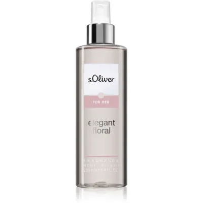 s.Oliver Elegant Floral For Her spray pentru corp pentru femei 250 ml