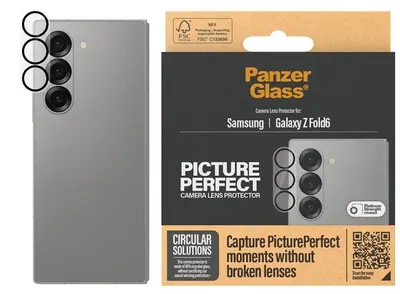 Protector de sticlă pentru cameră PanzerGlass - PicturePerfect Plate, Samsung Z Fold 6, transparent