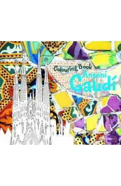 Antoni Gaudi Colouring Book