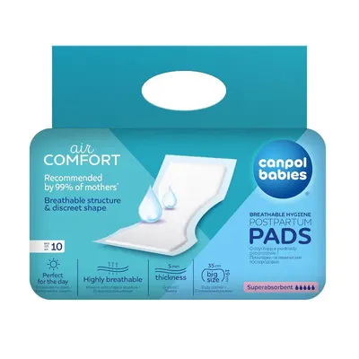 Tampoane igienice,superabsorbante, post-partum Canpol 10 bucati