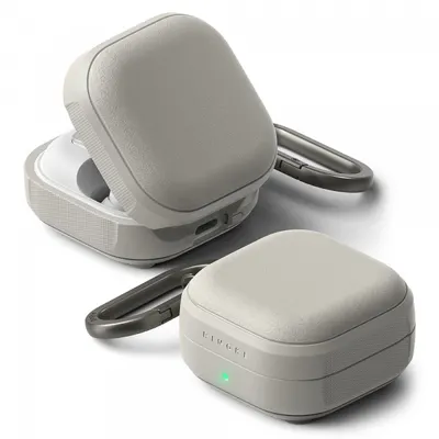 Husa Ringke Onyx Magnetic pentru Samsung Galaxy Buds4 / Buds4 Pro, Gri