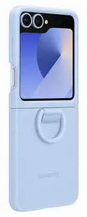 Husă Samsung - Silicone Cover, Galaxy Z Flip 6, albastru