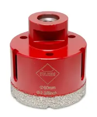 Carota diamantata pt. portelan, placi ceramice DryGres 60mm - RUBI-4915