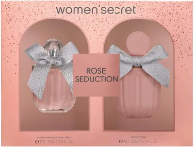 Women'Secret Set Rose Seduction - Apă de parfum și Loțiune, 100 + 200 ml