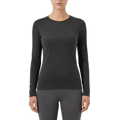 Tricou pentru femei 100% lana merinos cu maneca lunga - Bjork 210
