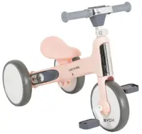 Bicicletă de echilibru pentru copii 2 în 1 Byox - Learn to Ride, roz