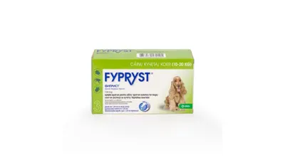 Antiparazitar extern pentru caini Fypryst Dog M (10-20 kg), 3 pipete
