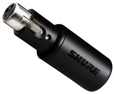 Adaptor pentru microfon Shure - MVX2U, XLR/USB, negru