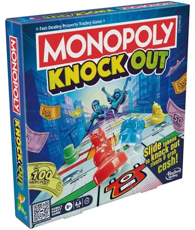 Joc de societate Monopoly Knockout - pentru familie