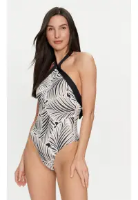 Costum de baie dama - 303691097 - Poliamida - Bej - Bej