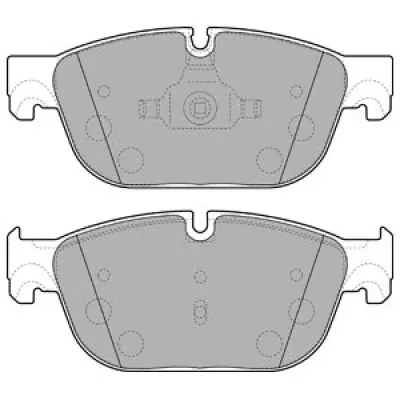Set placute frana, frana disc DELPHI LP2198