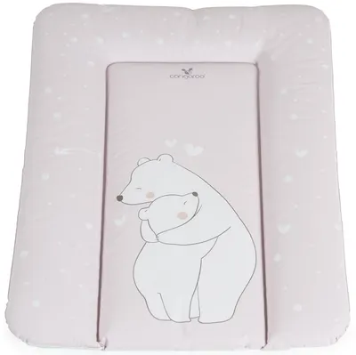 Saltea de schimbat moale Cangaroo - 50 х 70 cm, Pink Bears
