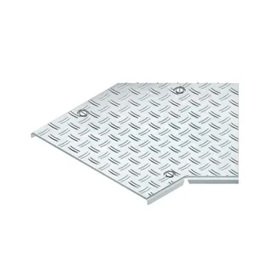 Capac pentru cot 45° cu dispozitive de fixare pre-asamblate si suport pentru placi de aluminiu grele, pe suprafata, RBADVSRSL 400 S