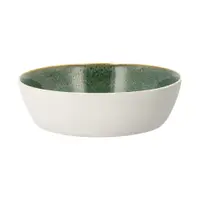 Bol alb/verde din gresie 850 ml Gastro White/Green – Bitz