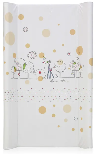 Saltea de infasat cu intaritura, Lorelli, 50 x 80 cm, Beige