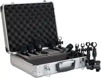 Set de microfoane pentru tobe AUDIX - FP5, 5 bucăți, negru