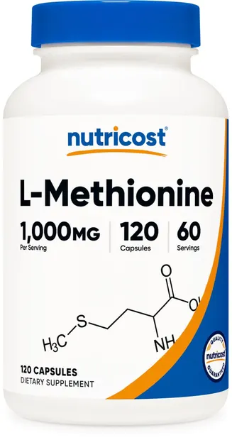 L-Methionine, 120 capsule , Nutricost