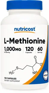 L-Methionine, 120 capsule , Nutricost