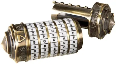Replica The Noble Collection Movies: The Da Vinci Code - Mini Cryptex, 9.5 cm