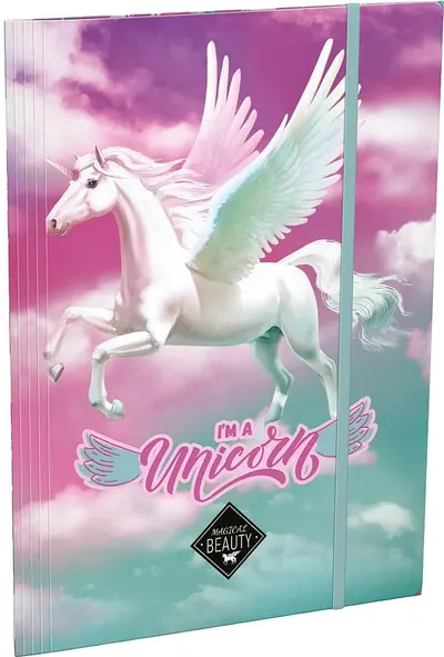 Dosar cu bandă elastică Lizzy Card Magical Beauty - Magic, A4