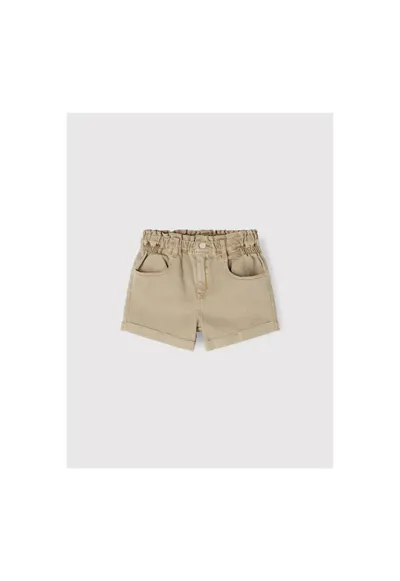 Pantaloni lungi - 209253450 - Bumbac - Bej - Bej