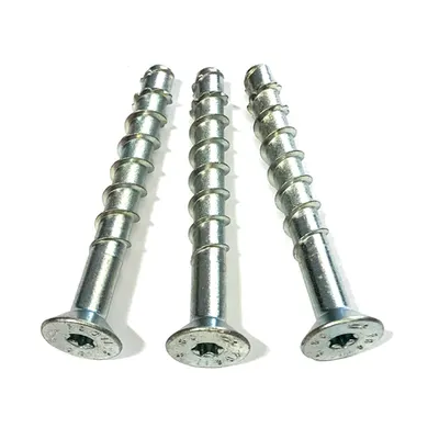 Set montaj pentru stalp de protectie, in podea, 3 suruburi