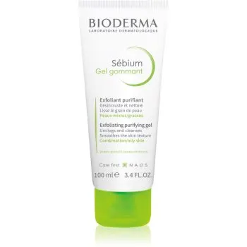 Bioderma Sébium Exfoliating Purifying Gel exfoliant de curățare pentru ten gras și mixt