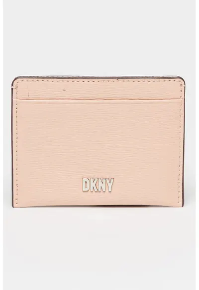 Portcart de piele Bryant Leather - Roz pastel