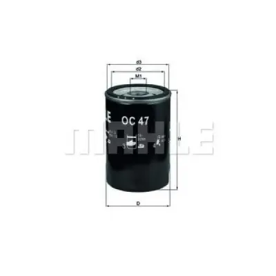 Filtru ulei MAHLE ORIGINAL OC 47 OF