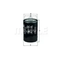 Filtru ulei MAHLE ORIGINAL OC 47 OF