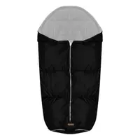 Sac termic de iarna pentru carucior, Lorelli, impermeabil, captuseala polar fleece, Black