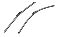 Set stergatoare parbriz DENSO Flat Blade DF-011, lungime 475 mm, 600 mm, lama stergator lata