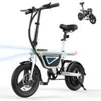 Bicicletă electrică de oraș pliabilă iScooter EB1S 350W 432Wh 14-inch