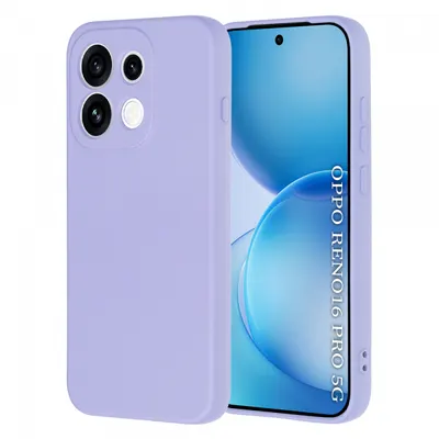 Husa pentru Oppo Reno16 Pro, Techsuit, SoftFlex, Mov Deschis