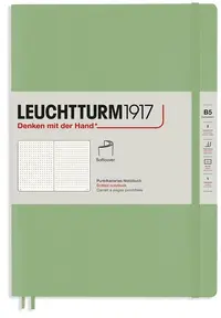 Caiet Leuchtturm1917 Composition - B5, verde deschis, pagini cu puncte, copertă moale