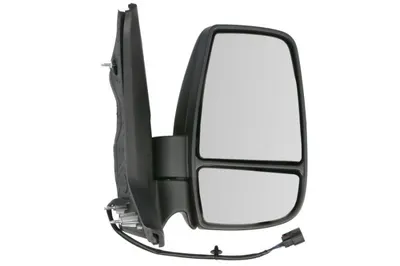 Oglinda laterala dreapta electric, convex, cu incalzire, scurt, rabatare electrica, semnalizator, w16w bulb potrivit FORD TRANSIT VI V363 FL 09.18